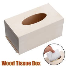 Solid Wooden Tissue Box Napkin Holder Case DIY Paper Organizer Household Hotel Tissue Boxes 2024 - buy cheap
