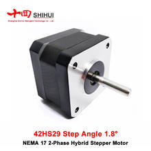 Nema 17(42HS29-0804) 2 Phase Hybrid Stepper Motor 29mm Length 1.8° Step Angle 0.8A DC Motor For 3D Printer CNC Kit 2024 - buy cheap