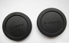 LIXMIX m43 Rear Lens Cap/Cover+Camera Body Cap For Olympus Panasonic M4/3 E-P2 E-PL7 G5 G7 GF1 GF5 GX7 GX8 GM1 GH4 em1 em5 em10 2024 - compre barato