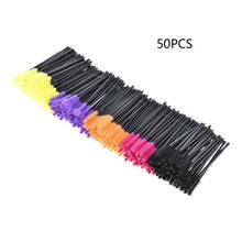 50pcs/pack Disposable Eyelash Brush Mascara Wands Applicator Eyelash Comb Makeup Brushes Individual Lash Removing Swab Micro 2024 - buy cheap