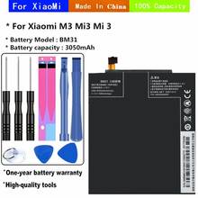 3050mAh BM31 Replacement Battery For Xiaomi M3 Mi3 Mi 3 Mobile Phone Battery Real Capacity with Tools 2024 - buy cheap