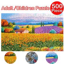 puzzle Adults Children Jigsaws Puzzles 500 Piece Large Landscape Patter Puzzle Game Interesting Toys Personalized Gift toy may21 2024 - buy cheap
