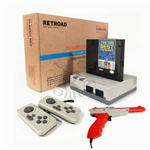 RETROAD-consola de videojuegos de edición clásica de 8 bits, Cartucho de juego Retro para familia, sistema de videojuegos para Zapp Gun Duck shooting, 72P, 60P 2024 - compra barato