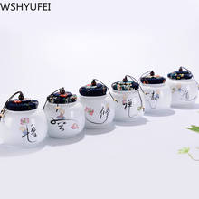 Ceramic Tea Pot White Ceramic Tea Pot High Quality Food and Spice Sealing Tea Ceremony Accessories Tea Coffee Sugar Bowl 2024 - купить недорого