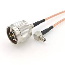 Cable Coaxial TS9 macho a N macho, Cable Pigtail de puente RG174 y RG316 para HUAWEI ZTE 3G 4G, antena de módem, 10 Uds. 2024 - compra barato