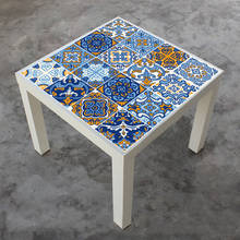 Adesivo de azulejo decorativo à prova d'água, adesivo para parede de piso, azulejo reforçado, protetor de mesa, impermeável 2024 - compre barato