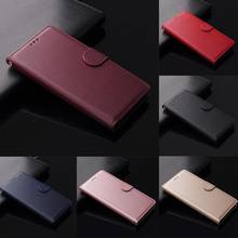 Кожаный чехол-книжка с бумажником для Xiaomi Redmi Note 9 8T 8 7 6 5 Pro 4x Red MI 5 Plus 8 8A 9A 9C 7A 6A 4A Funda Poco F1, чехол-подставка 2024 - купить недорого