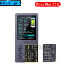 Qianli iCopy Plus 2,1 с панелью тестирования батареи для 7 8 8P X XR XS XSMAX 11 ProMax LCD вибратор трансфер EEPROM ПРОГРАММАТОР 2024 - купить недорого