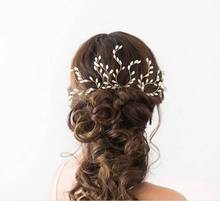Pearl Bridal Hairpins for Women Wedding Hair Accessories Hair Pin Bridal Headdress Tiara Bridal Clips Bride Hair Jewelry 2024 - buy cheap
