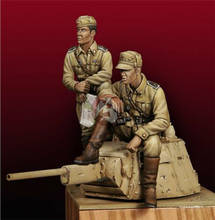 1/35  Resin Model Building Kit Figure Tankers (not include tank) 2024 - buy cheap