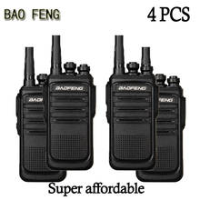 (4PCS) BAOFENG Walkie-talkieHotel Construction Site Outdoor Occasions  Communicator HF Transceiver Amateur Handy Transceiver 2024 - buy cheap