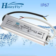 HoneyFly Patented IP67 Waterproof LED Driver 80W 12V24V36V48V AC DC Adapter Transform Led Power Supply 80-265V for LED Lights 2024 - buy cheap
