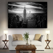 5D DIY diamond painting New York City Manhattan Black White Building Cross Stitch full square mosaic Embroidery Rhinestone G101 2024 - buy cheap