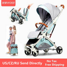 5.8KG Ultra-Light Stroller Can Sit And Lie Dual Use High Landscape Fold Shock Absorbing Baby Carriages for 0-4years old 2024 - buy cheap