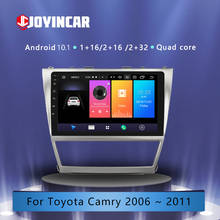 Joyincar rádio multimídia automotivo, 2 din, android 10.1, tela de 10.1 polegadas, com gps, estéreo, mp5 player, para toyota camry 2006 a 2011 2024 - compre barato