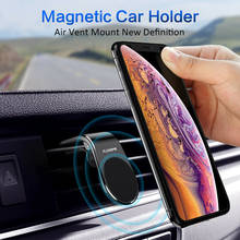 Magnetic Car Phone Holder For Phone in Car L Shape Air Vent Mount Stand Magnet Mobile Holder For iphone X 11 Samsung S9 2024 - buy cheap