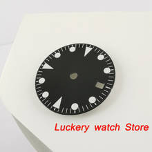 28.5mm black dial luminous Features fit for MIYOTA 8215;Mingzhu 2813 3804 Automatic Movement-BP77 2024 - buy cheap