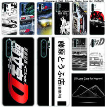 luxury Silicone Case INITIAL D AE86 for Huawei NOVA 3 3i 5 5i P20 P30 Pro P9 P10 P8 Lite 2017 P Smart Z Plus 2019 Fashion Cover 2024 - buy cheap