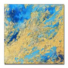 New Design Abstract Heavy Textured Thick Oil Painting Real Hand-painted Canvas Wall Art Interior Home Decoration Wall Hangings 2024 - buy cheap