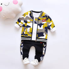 Bebê menino conjuntos de roupas primavera outono bebê meninos roupas conjunto infantil algodão meninas treino 3 pçs nova moda crianças conjunto 2024 - compre barato