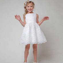 2020 Summer Girl Dress Lace Sleeveless Princess Dress for Girls 4 5 6 7 8 9 10 Years Kids Party Clothing Toddler Girls Clothes 2024 - buy cheap
