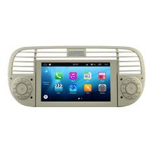 RoverOne-Radio Multimedia con GPS para coche, Radio con reproductor, Android 8,0, Bluetooth, estéreo, para Fiat 500, Cinquecento, Abarth 2024 - compra barato