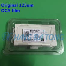 100 piezas Original 125um óptica adhesivo claro OCA pegamento para Samsung Galaxy S7 S8 S9 S10 NOTE8 NOTE9 táctil LCD lente de Cristal de película 2024 - compra barato