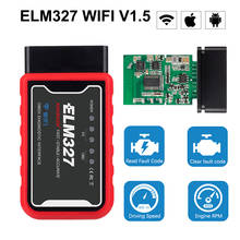 PIC25K80 ELM327 OBD2 V1.5 Scanner Wifi Android IOS Car Diagnostic Tool For Volkswagen Nissan Opel Mazda Jeep Lada Vesta Granta 2024 - buy cheap