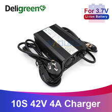 42V 4A Charger 10S 42V Li-ion Battery Charger For 10S 36V Electric Bike Lithium Battery Pack Smart Charger Safety Stable 2024 - buy cheap