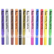 Acrylic Paints Pen Popular Acrylic Paint Marker Pen New Odorless Needle Paint Pen 0.7 Mm Line Width Art drawing Acrylic Painter 2024 - buy cheap