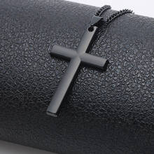 Vintage Gothic Pendants Cross Necklace Cool Street Style Necklaces For Men Women Unusual Chain On the Neck Chains Punk Jewelry 2024 - buy cheap