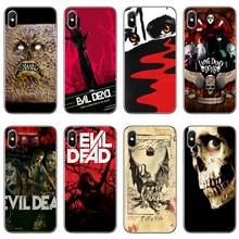 Зловещие мертвецы книга для iPhone 11 pro XR X XS Max 8 7 6s plus SE 5s 5c iPod Touch 5 6 Чехол 2022 - купить недорого