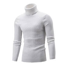 AKSR New Winter Men's Sweater Turtleneck Pullover Male Brand Clothing Casual Knitted Sweater Men Jumper Pull Homme Sueter Hombre 2024 - buy cheap