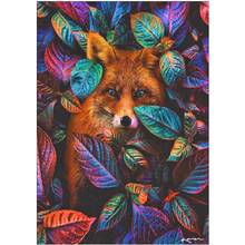 Full round Drill 5D DIY diamond painting animal fox leaf Cross stitch diamond embroidery kit mosaic landscape Mosaic home decor 2024 - buy cheap