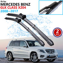 Limpiaparabrisas para Mercedes Benz GLK Class 280, 300, 350, 200, 220, 320, X204, CDI 4matic, accesorios de coche, pegatinas 2024 - compra barato