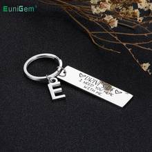Drive Safe Handsome I Love You Couples Keychain Engraved Car Key Chains Lettering A-Z Keyrings Husband Boyfriend Birthday Gift 2024 - buy cheap
