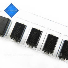 100pcs/lot sma 1N5819 SMD IN5819 1A 40V do-214ac Schottky diode ss14 In Stock 2024 - compre barato