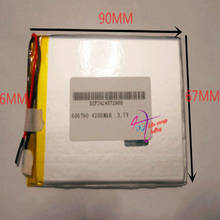 Best Battery Brand 1pcs Free Shipping Size 606790 3.7v 4200mah Lithium Polymer Battery 3 Tablet Pcs Pda Digital Product 2024 - buy cheap