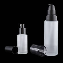 2 Packs Empty Glass Pump Bottle for Face Cream Lotion Dispensing Container 2024 - buy cheap