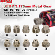 SURPASS HOBBY 5PCS 32DP 3.175mm 12T-16T/16T-20T Metal Pinion Motor Gear for 1/10 RC Car Truck 2024 - buy cheap