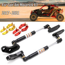 Door Opener Gas Struts Set Billet Aluminum Anodized Front and Rear For Can-Am Maverick X3 & X3 Max 2017 2018 2019 2020 2021 2024 - buy cheap