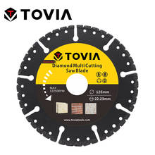 TOVIA 125mm Diamond Circular Saw blade Multi Cutting Universal Disc Multipurpose Angle Grinder Saw Disc Power Tool Accessories 2024 - buy cheap