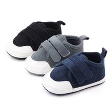 Baby Boys Girls Solid Canvas Shoes Infant Fashion Shoes Newborn Soft Sole Sport Shoes First Walker Sneakers for 0-18M 2024 - buy cheap