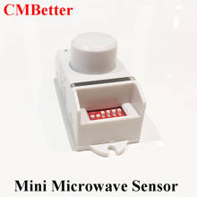 Mini Sensor de Radar de microondas de alta frecuencia, 5,8 GHz, Detector de movimiento del cuerpo HF, sensores de interruptor de luz, montaje en techo interior, AC220V 2024 - compra barato