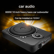 600W 10 Inch High Power Car Subwoofer DIY with High Pitch Car Audio Fever Heavy Bass Home Surround HiFi Audio Speaker 12/24V 2024 - buy cheap