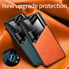 Car Magnet Glass Case for Oppo A91 A5 A9 A52 A92S A31 A5S AX7 A12 A53 2020 Reno 3 4 5 6  Realme C11 6 7 8 Pro Leather Cover 2024 - buy cheap