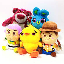 28cm Toy Story Woody & Buzz Lightyear Ducky Bunny Strawberry Bear Soft Plush Toy Stuffed Doll Toys For Children Kids 2024 - buy cheap