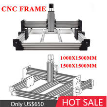 DIY CNC Engraving Milling Machine Disassembled Pack Frame Laser Engraver Marking Machine 1000x1000mm 1000x1500mm 1500x1500mm Kit 2024 - buy cheap