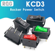 KCD3 Rocker Switch ON-OFF 2 Position 3 Pin Electrical equipment With Light Power Switch 16A 250VAC/ 20A 125VAC 35mm*31mm*14mm 2024 - buy cheap