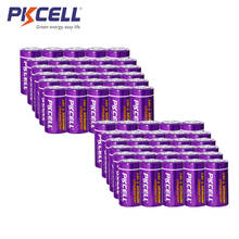 100PCS PKCELL 6500MAH  3.6V C size ER26500M Lithium Batteries Li-SOCl2 (Power Type) ER26500 battery 2024 - buy cheap